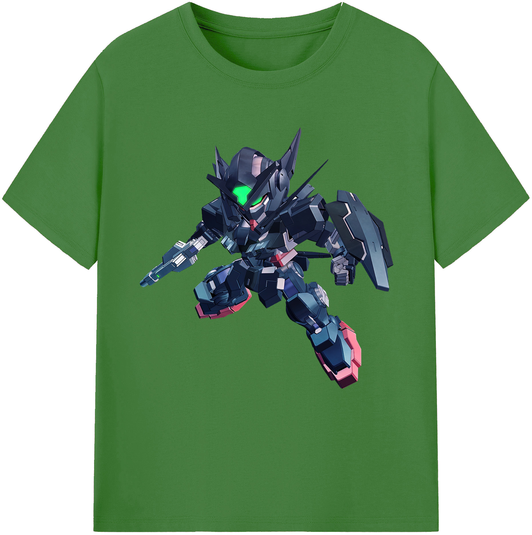（画像用） 機動戦士ガンダム Mobile Suit Gundam レディースカジュアルプリントTシャツ（綿100％）